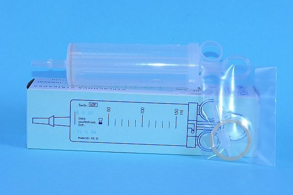 Stříkačka vyplachovací JANETTE 150 ml, balená, 1 ks