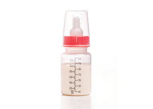 Kojenecká láhev s 1-rychlostním dudlíkem, 130 ml, 18 ks