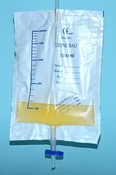 MOČOVÝ SÁČEK S KŘÍŽOVOU VÝPUSTÍ - 120 cm, 10 ks