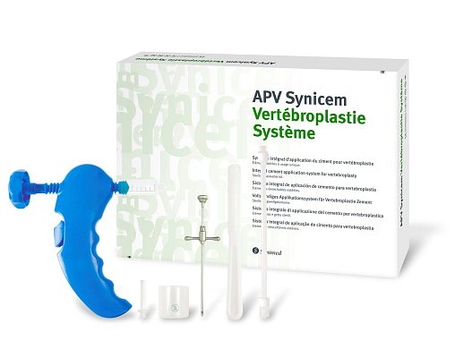 Vertebroplastický set - jednorázová pistole a VTP cement