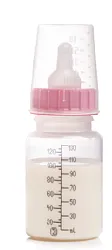 Láhev 50ml + růžový dudlík, 24 ks